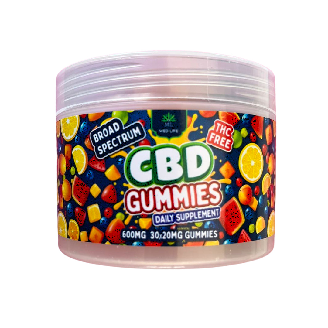 Medlife CBD Gummies – Broad Spectrum Hemp Extract