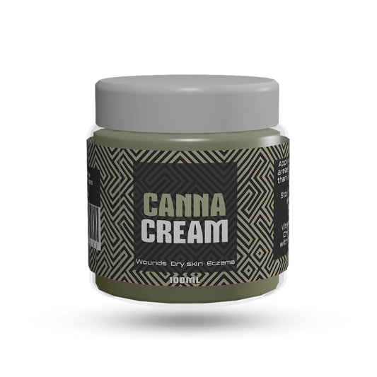 Canna Cream 100ml For Wounds, Dry Skin And Eczema