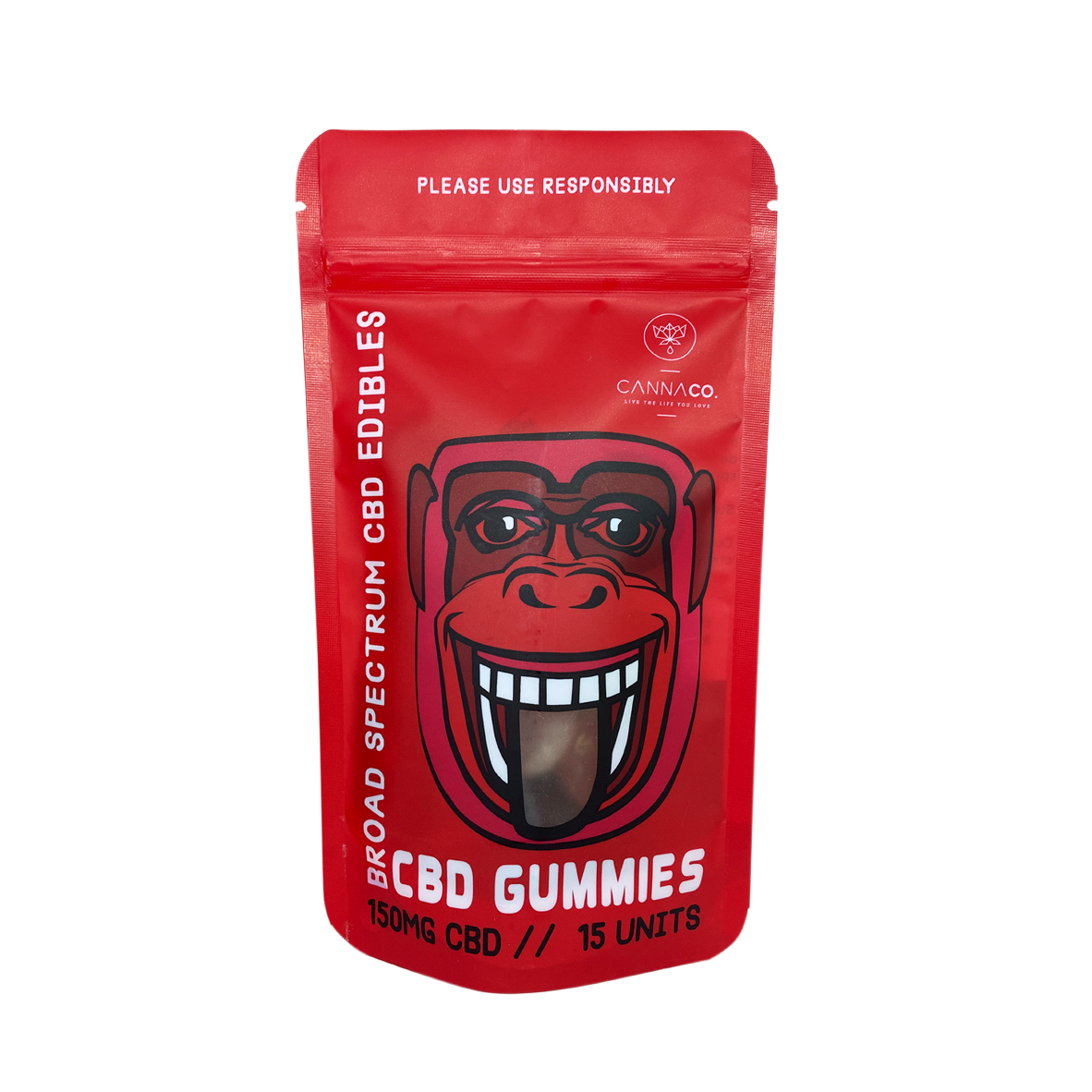 Cannaco CBD Gummies - Red